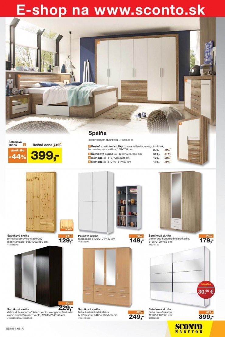 leták Sconto špeciálny leták strana 5 leták Sconto špeciálny leták strana 5