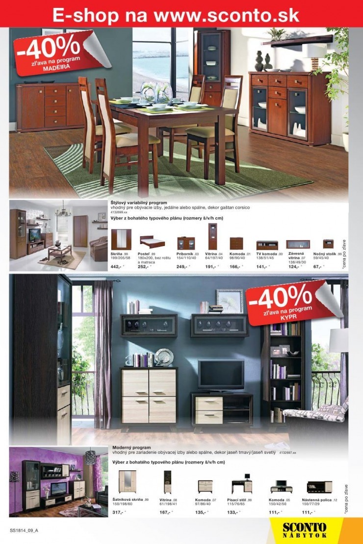 leták Sconto špeciálny leták strana 9 leták Sconto špeciálny leták strana 9