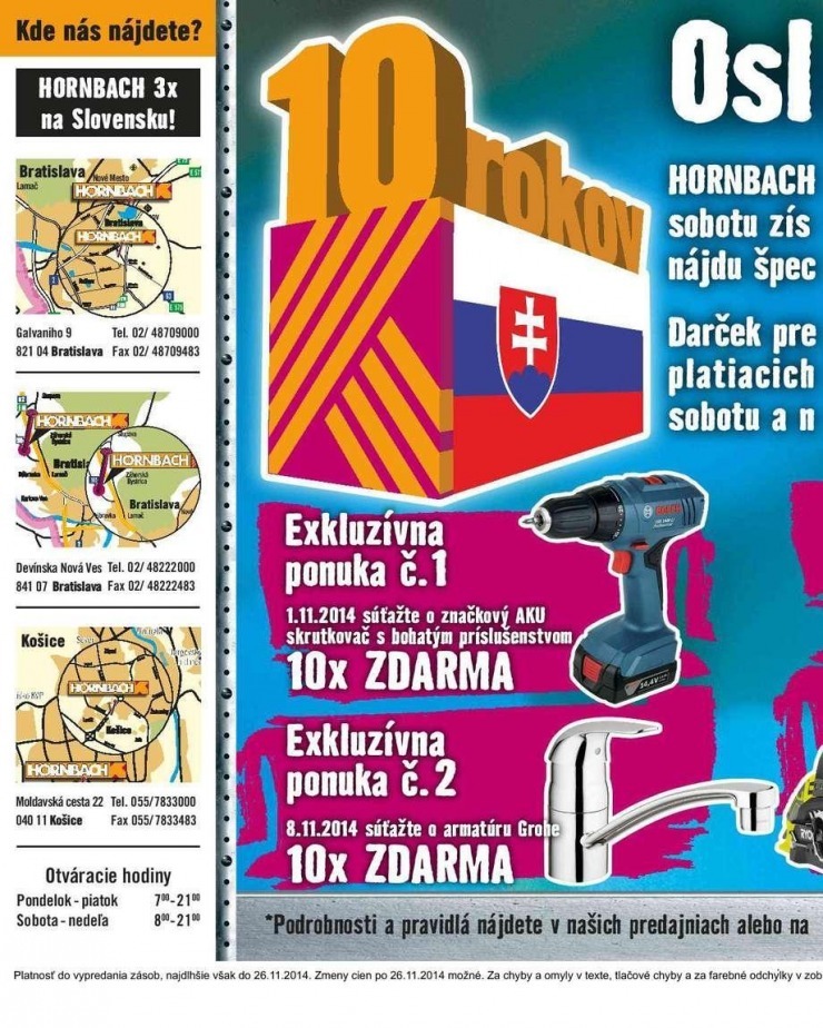 leták exkluzívny leták HORNBACH strana 2 leták exkluzívny leták HORNBACH strana 2