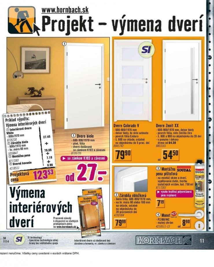 leták exkluzívny leták HORNBACH strana 11 leták exkluzívny leták HORNBACH strana 11