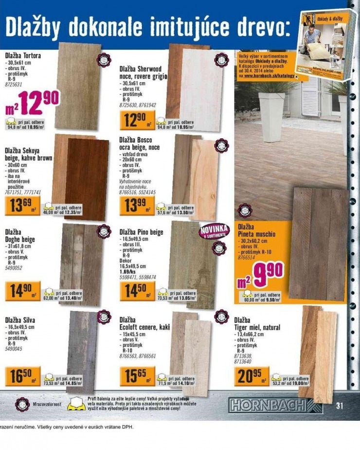 leták exkluzívny leták HORNBACH strana 31 leták exkluzívny leták HORNBACH strana 31