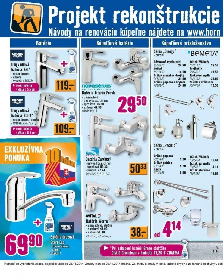 leták exkluzívny leták HORNBACH strana 32 leták exkluzívny leták HORNBACH strana 32