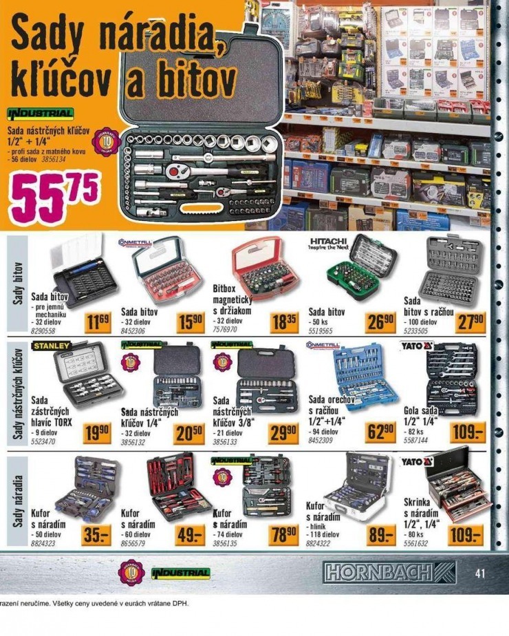 leták exkluzívny leták HORNBACH strana 41 leták exkluzívny leták HORNBACH strana 41