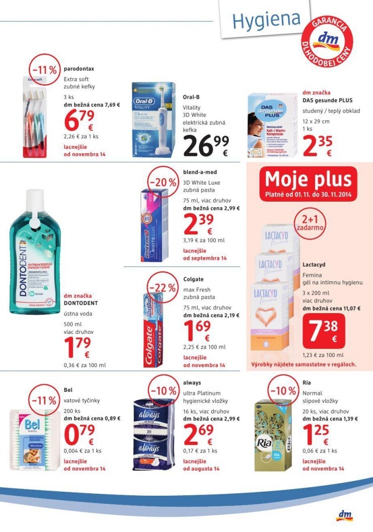 leták dm drogerie aktuálny leták strana 19 leták dm drogerie aktuálny leták strana 19