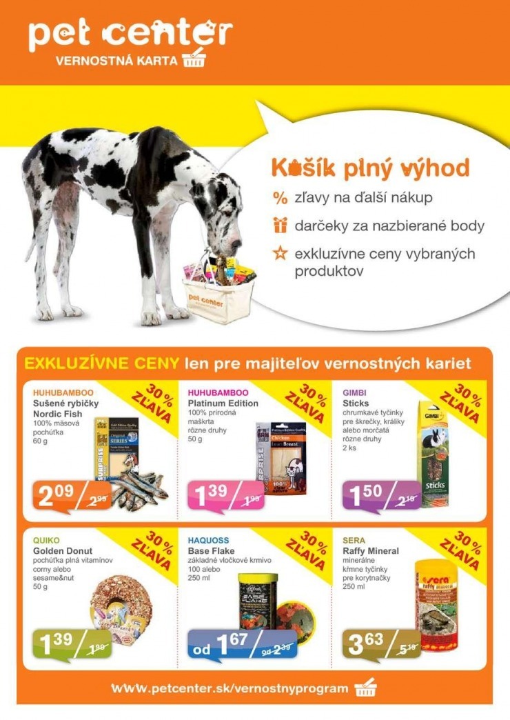 leták špeciálny leták Pet Center strana 4 leták špeciálny leták Pet Center strana 4