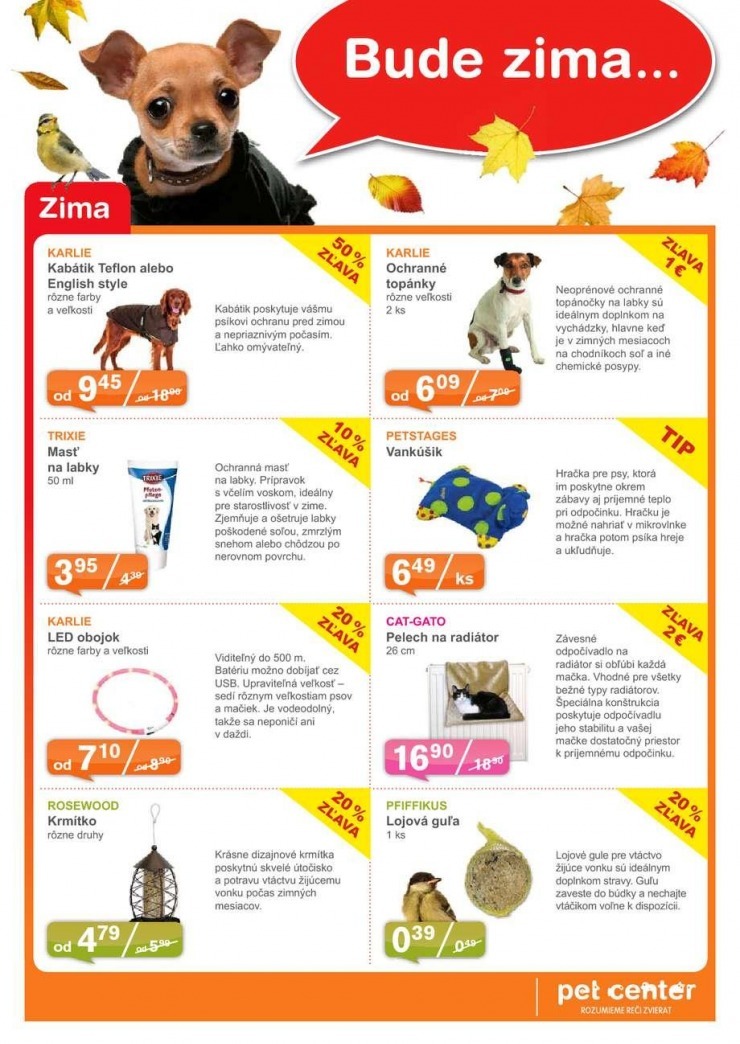 leták špeciálny leták Pet Center strana 7 leták špeciálny leták Pet Center strana 7