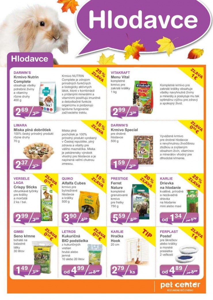 leták špeciálny leták Pet Center strana 9 leták špeciálny leták Pet Center strana 9