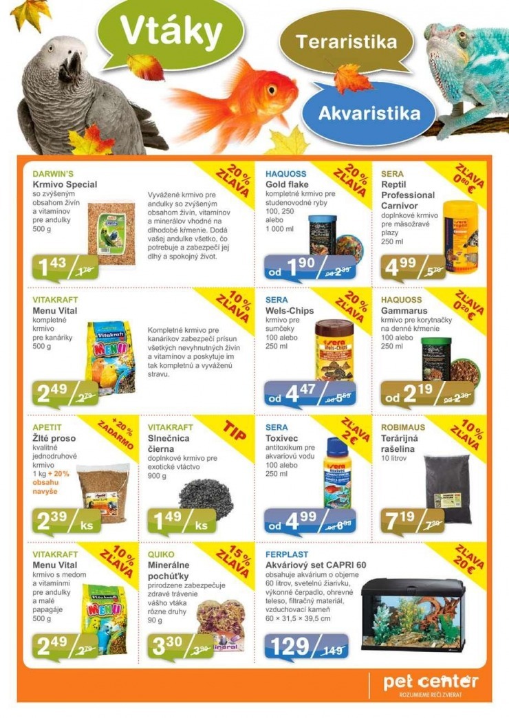 leták špeciálny leták Pet Center strana 11 leták špeciálny leták Pet Center strana 11