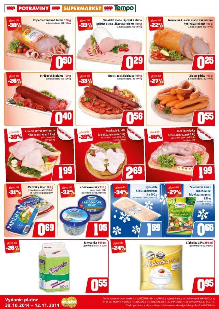 leták mimoriadný leták COOP strana 2 leták mimoriadný leták COOP strana 2