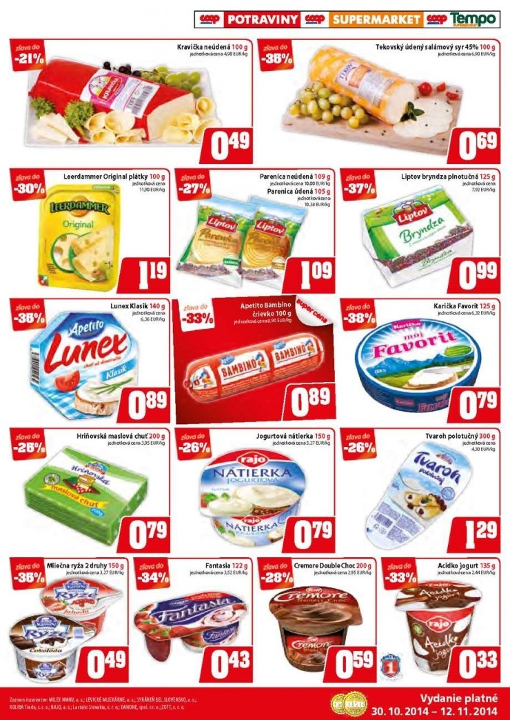 leták mimoriadný leták COOP strana 3 leták mimoriadný leták COOP strana 3