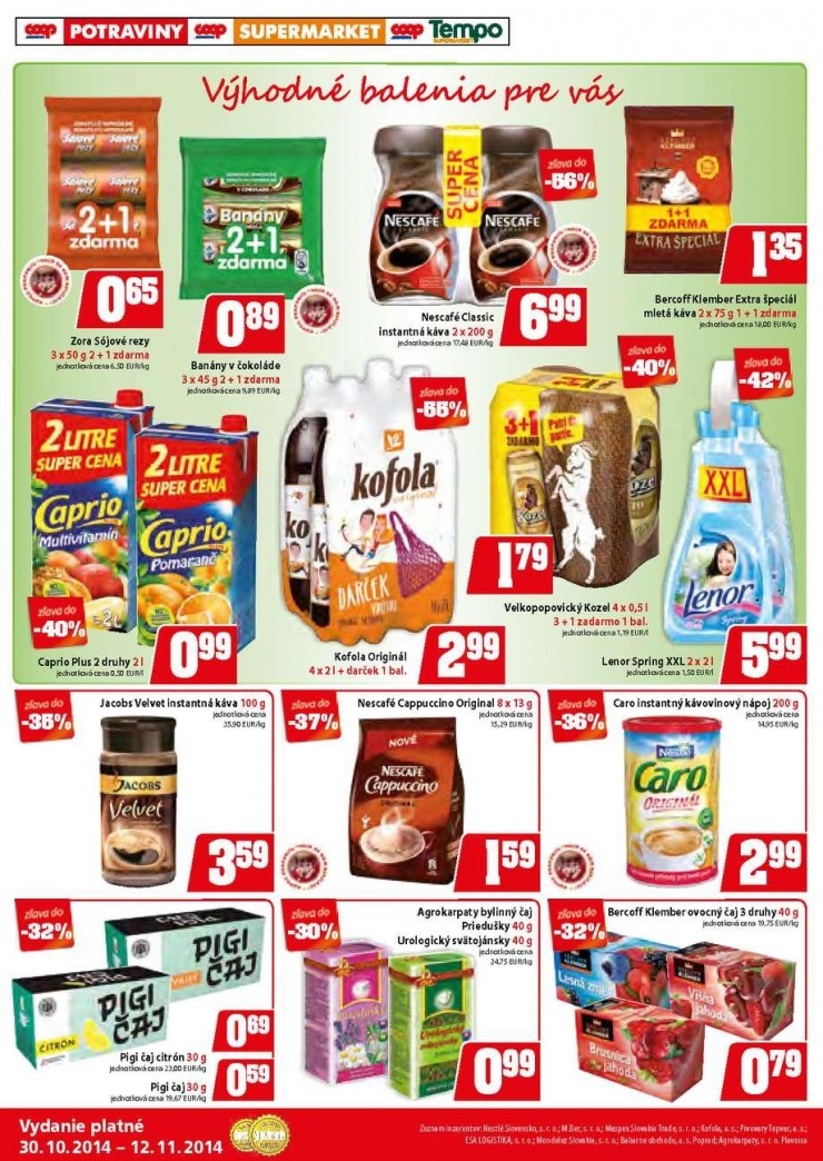 leták mimoriadný leták COOP strana 6 leták mimoriadný leták COOP strana 6