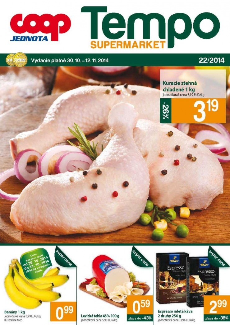 leták COOP Jednota akciový leták strana 1 leták COOP Jednota akciový leták strana 1