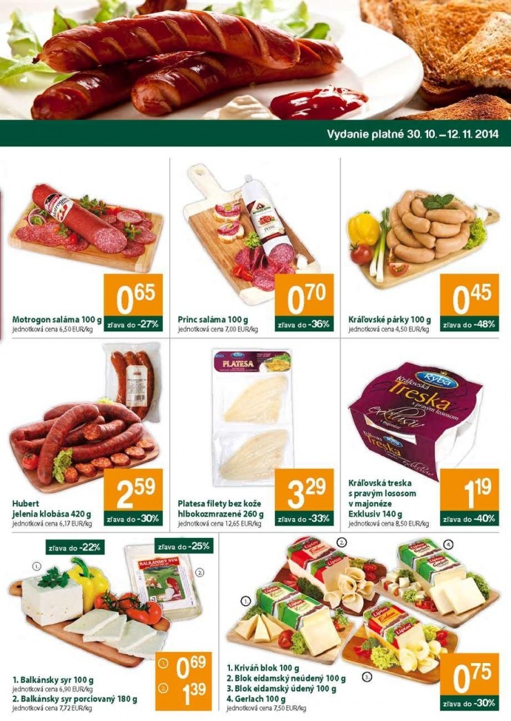 leták COOP Jednota akciový leták strana 3 leták COOP Jednota akciový leták strana 3