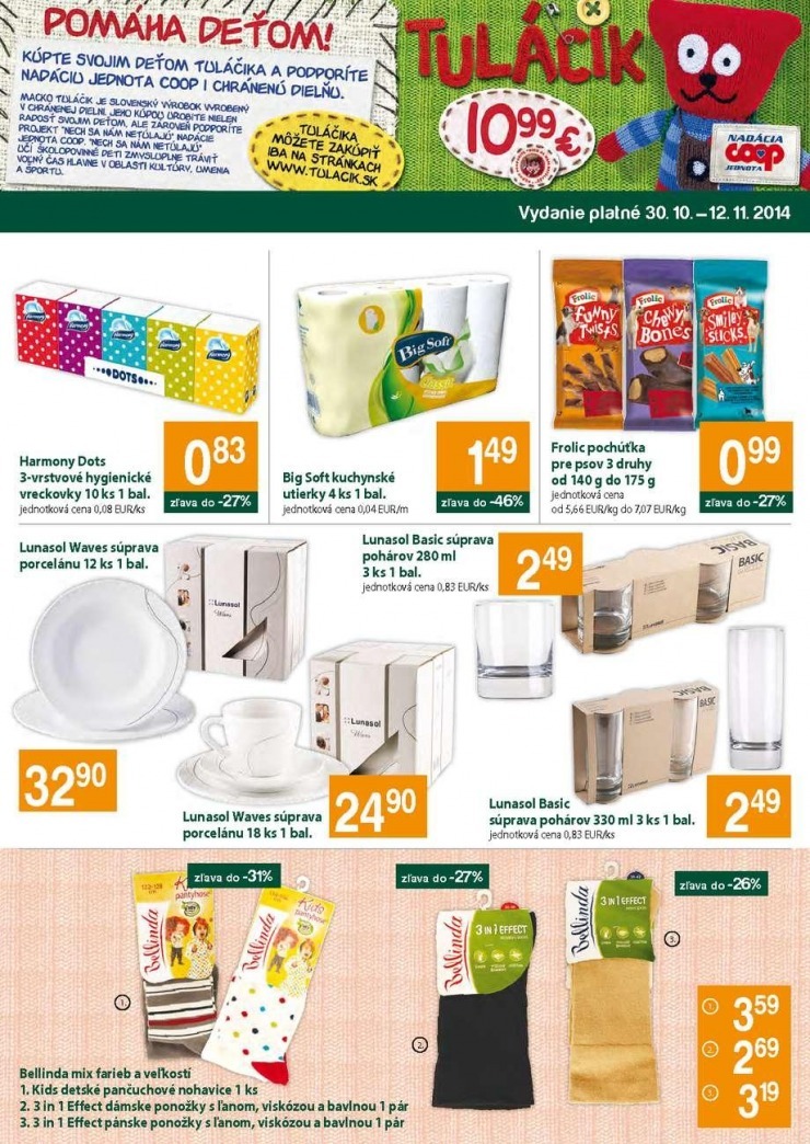 leták COOP Jednota akciový leták strana 7 leták COOP Jednota akciový leták strana 7