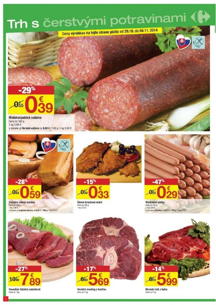 leták extra ponuka Carrefour strana 2 leták extra ponuka Carrefour strana 2