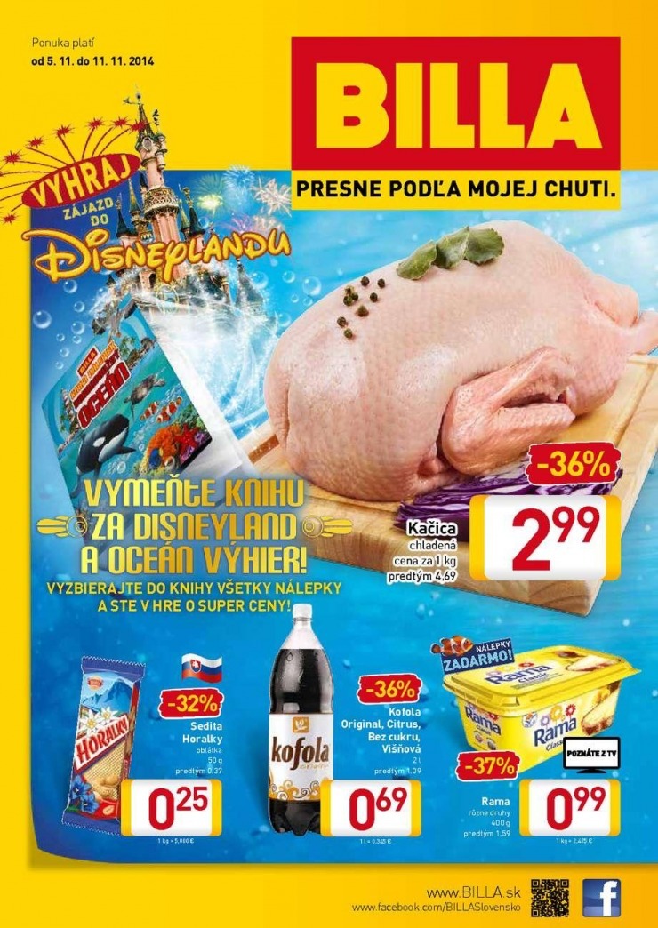 leták špeciálny Billa leták strana 1 leták špeciálny Billa leták strana 1