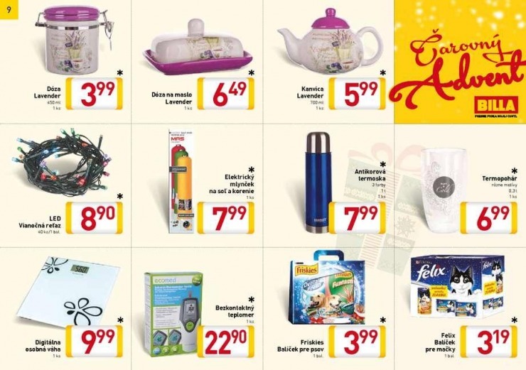 leták Billa leták - Čarovný Advent strana 9 leták Billa leták - Čarovný Advent strana 9