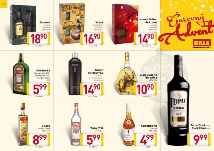 leták Billa leták - Čarovný Advent strana 13 leták Billa leták - Čarovný Advent strana 13