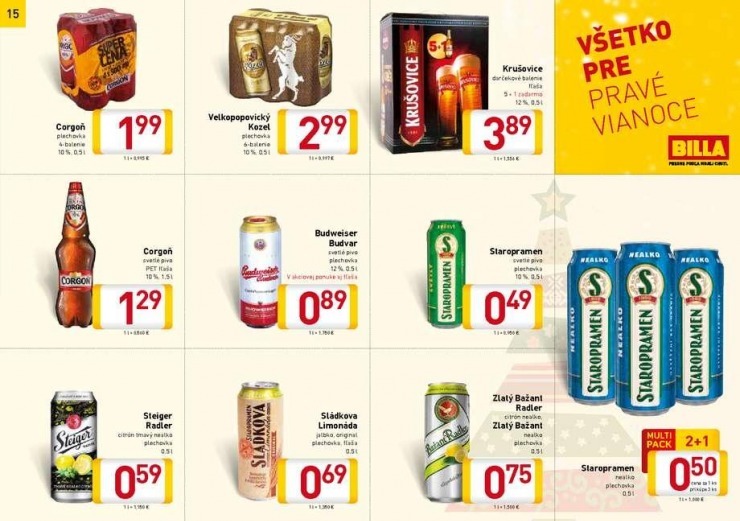 leták Billa leták - Čarovný Advent strana 15 leták Billa leták - Čarovný Advent strana 15