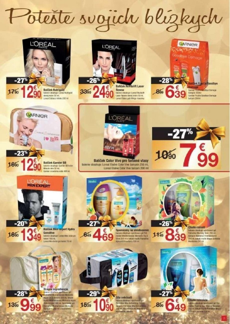 leták Carrefour leták - Vianočné balíčky strana 3 leták Carrefour leták - Vianočné balíčky strana 3