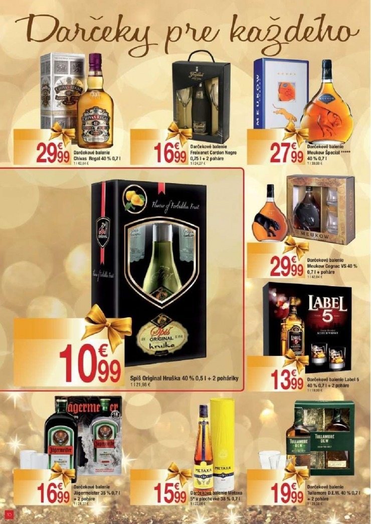 leták Carrefour leták - Vianočné balíčky strana 10 leták Carrefour leták - Vianočné balíčky strana 10