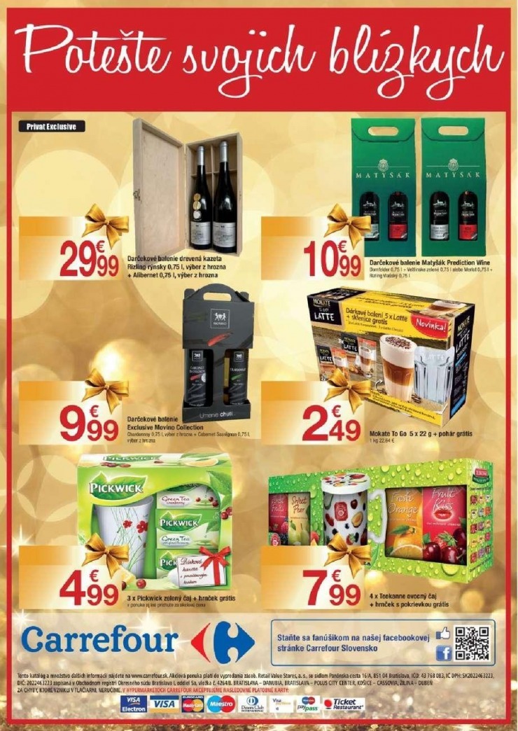leták Carrefour leták - Vianočné balíčky strana 12 leták Carrefour leták - Vianočné balíčky strana 12
