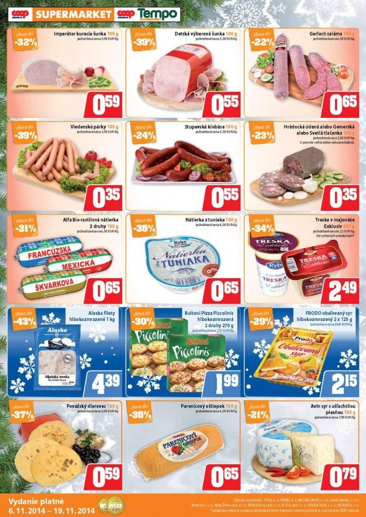 leták akčný leták COOP Jednota strana 2 leták akčný leták COOP Jednota strana 2