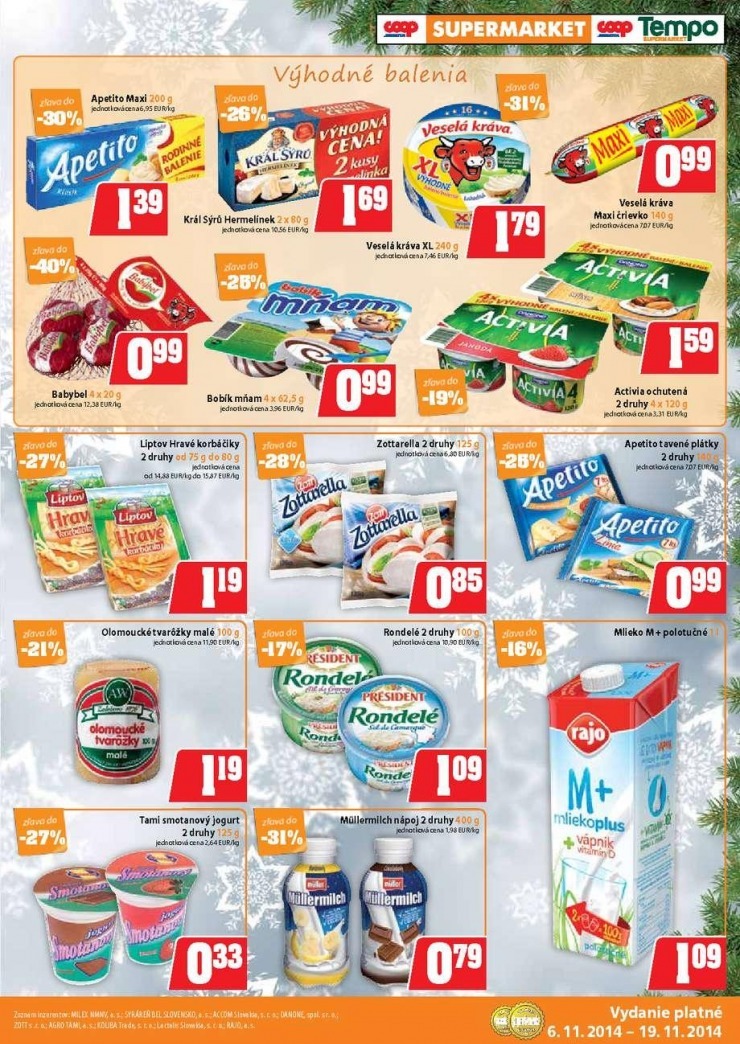 leták akčný leták COOP Jednota strana 3 leták akčný leták COOP Jednota strana 3
