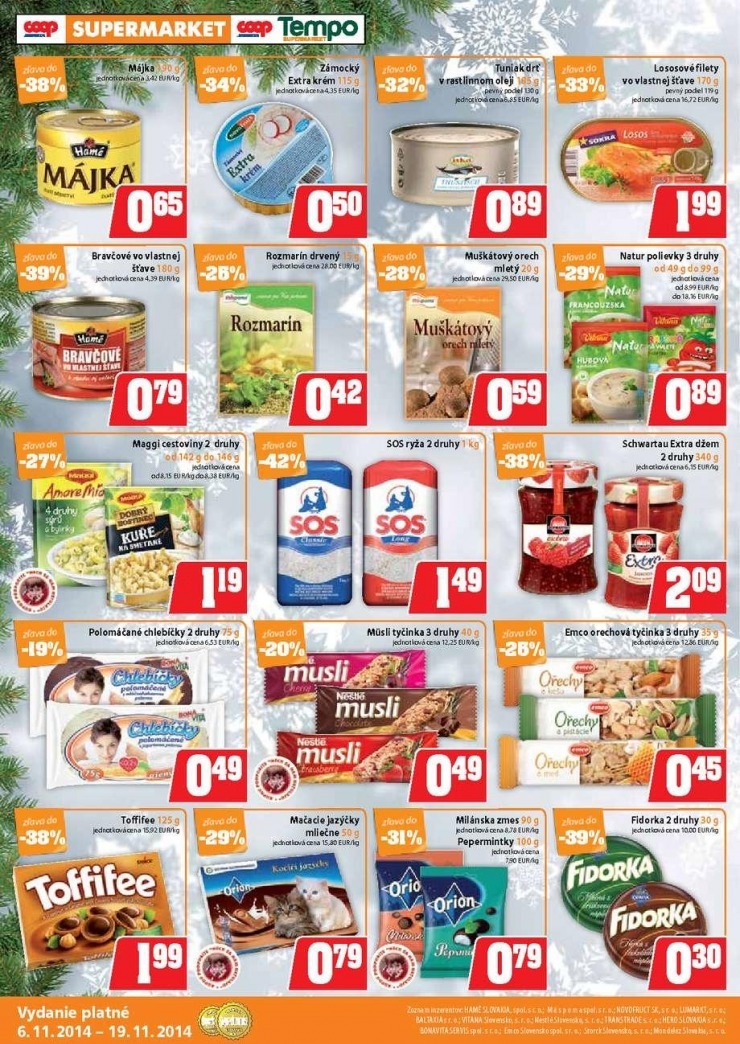 leták akčný leták COOP Jednota strana 4 leták akčný leták COOP Jednota strana 4