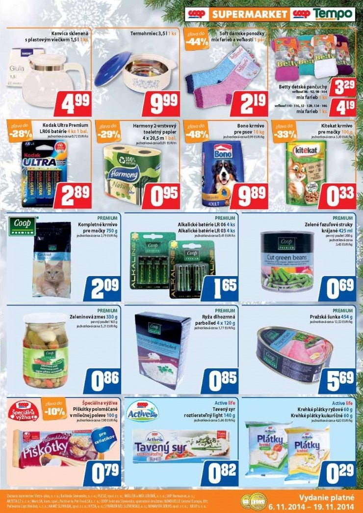 leták akčný leták COOP Jednota strana 7 leták akčný leták COOP Jednota strana 7