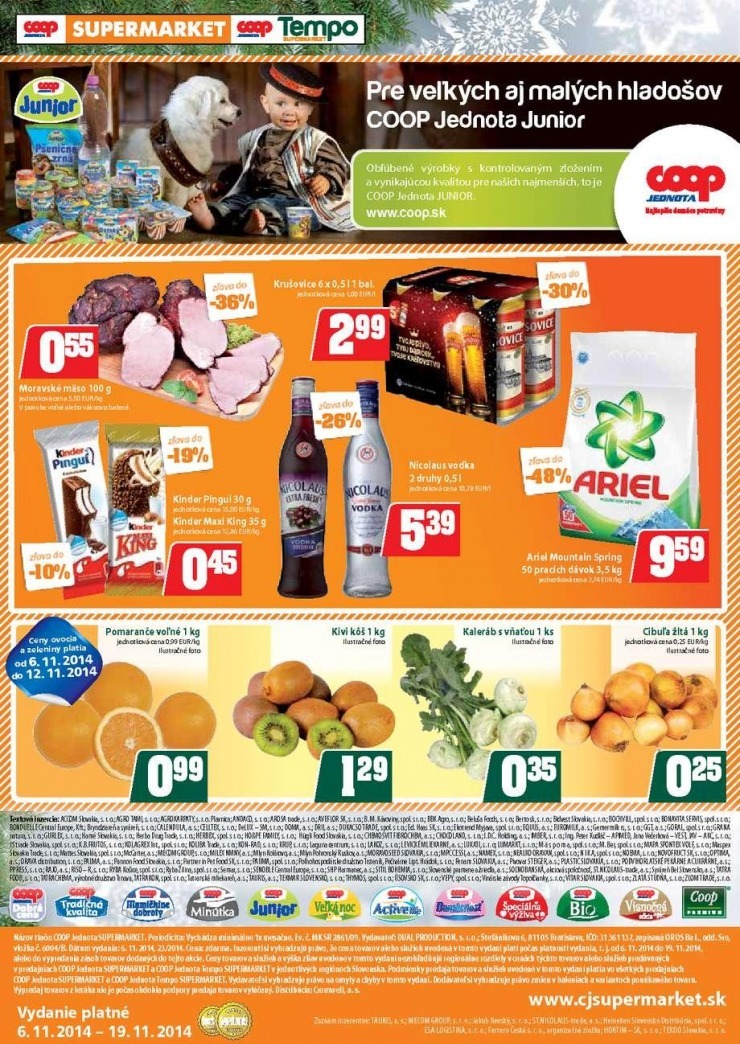 leták akčný leták COOP Jednota strana 8 leták akčný leták COOP Jednota strana 8