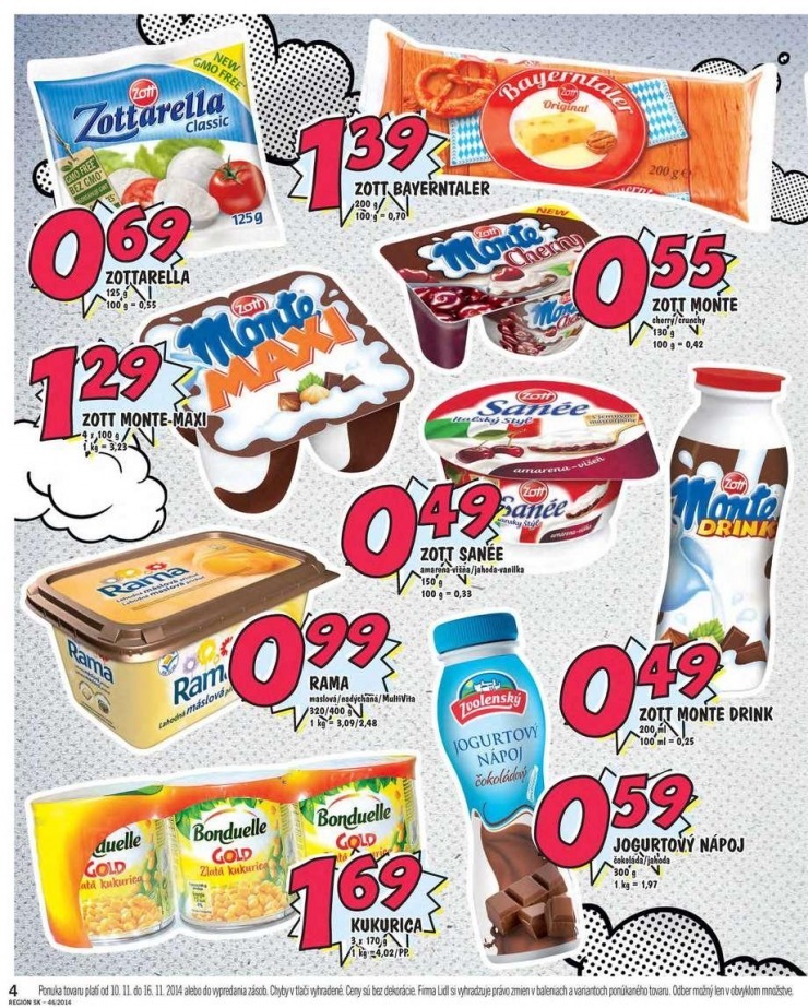 leták akčný leták Lidl - bombastické ceny strana 4 leták akčný leták Lidl - bombastické ceny strana 4