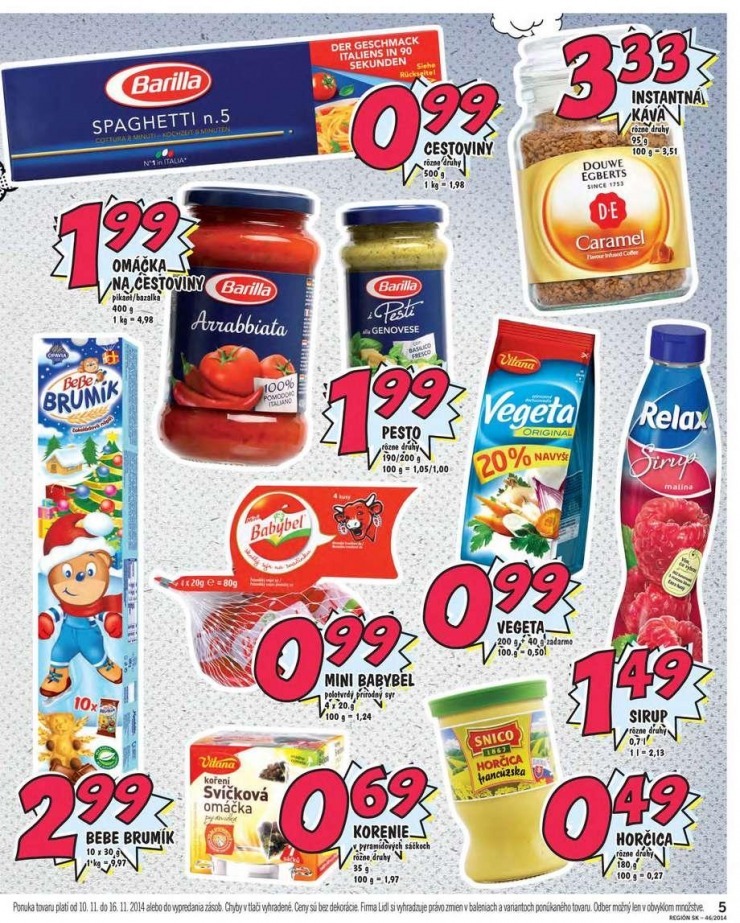 leták akčný leták Lidl - bombastické ceny strana 5 leták akčný leták Lidl - bombastické ceny strana 5