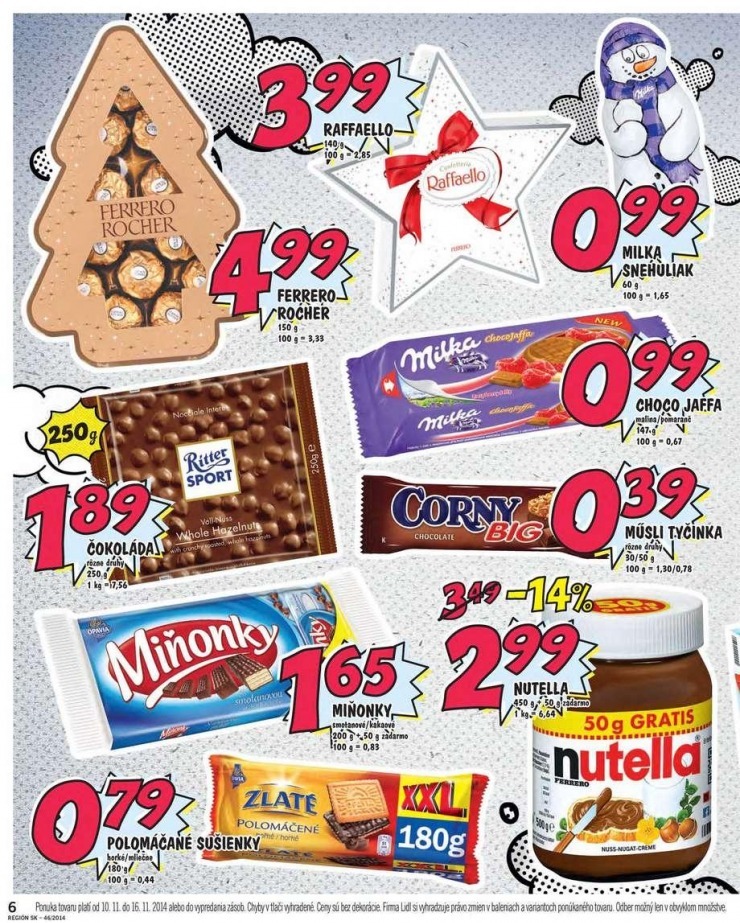 leták akčný leták Lidl - bombastické ceny strana 6 leták akčný leták Lidl - bombastické ceny strana 6
