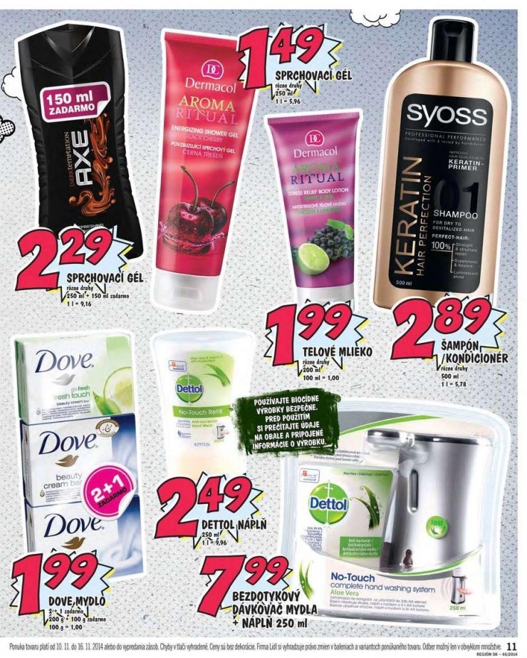 leták akčný leták Lidl - bombastické ceny strana 11 leták akčný leták Lidl - bombastické ceny strana 11