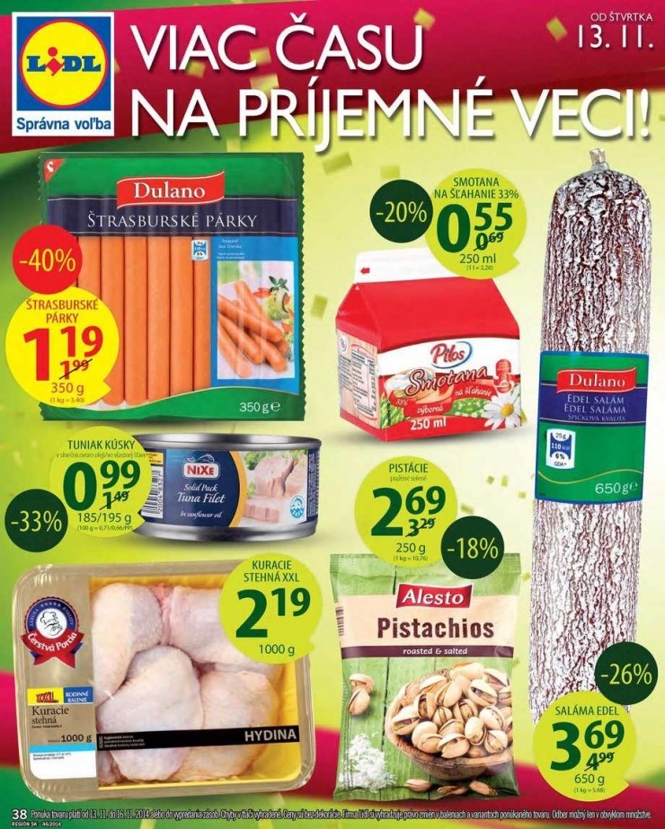 leták akčný leták Lidl - bombastické ceny strana 38 leták akčný leták Lidl - bombastické ceny strana 38