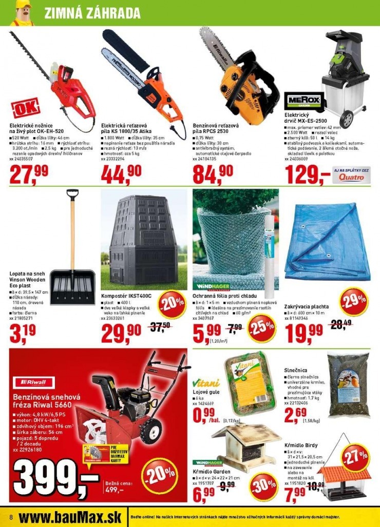 leták extra leták bauMax - Vianoce strana 8 leták extra leták bauMax - Vianoce strana 8