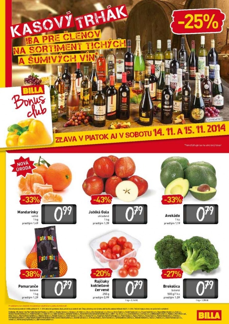 leták aktuálny leták Billa strana 14 leták aktuálny leták Billa strana 14