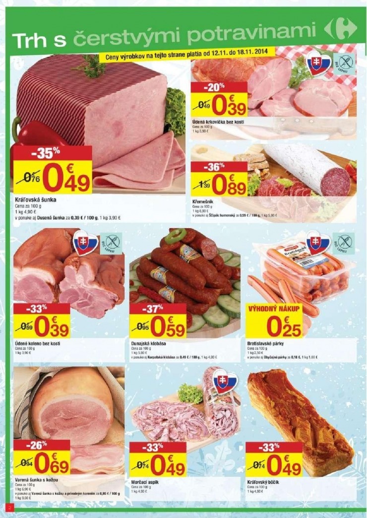 leták akčná ponuka Carrefour strana 2 leták akčná ponuka Carrefour strana 2
