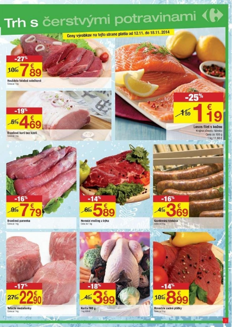 leták akčná ponuka Carrefour strana 3 leták akčná ponuka Carrefour strana 3