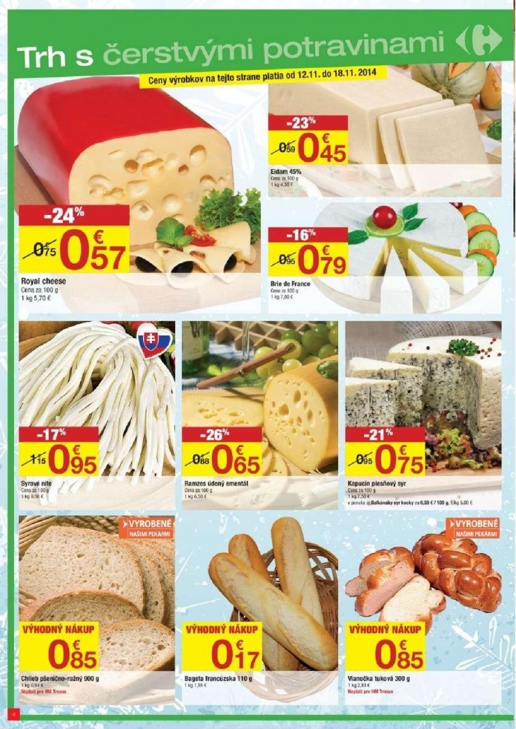 leták akčná ponuka Carrefour strana 4 leták akčná ponuka Carrefour strana 4