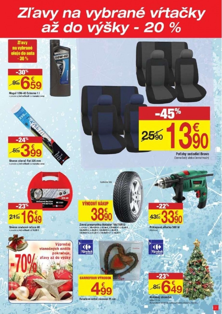 leták akčná ponuka Carrefour strana 21 leták akčná ponuka Carrefour strana 21