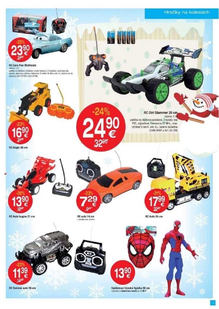 leták Carrefour katalóg hračiek strana 13 leták Carrefour katalóg hračiek strana 13