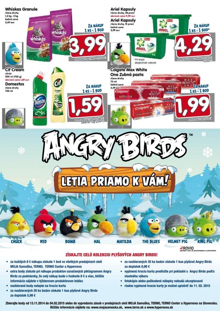 leták extra leták Hypernova - Angry Birds strana 3 leták extra leták Hypernova - Angry Birds strana 3