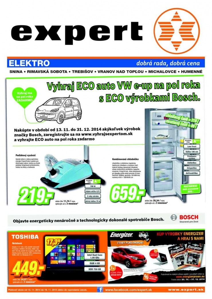 leták akciový leták Expert Elektro strana 1 leták akciový leták Expert Elektro strana 1
