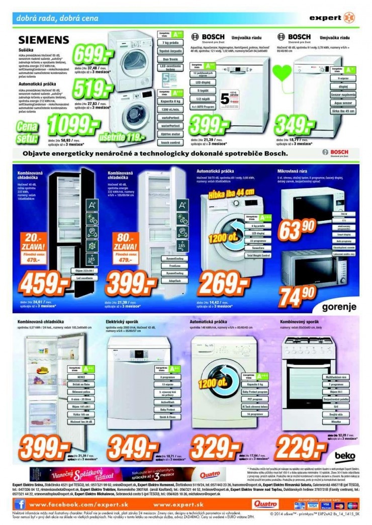 leták akciový leták Expert Elektro strana 8 leták akciový leták Expert Elektro strana 8