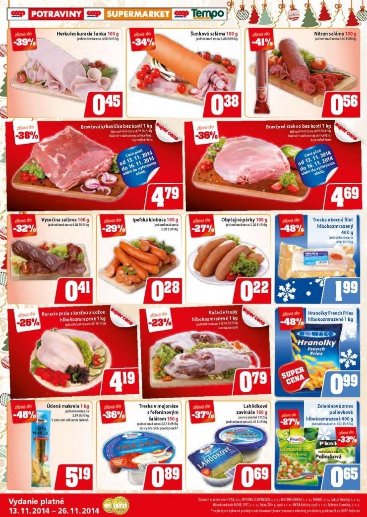 leták COOP akciový leták strana 2 leták COOP akciový leták strana 2