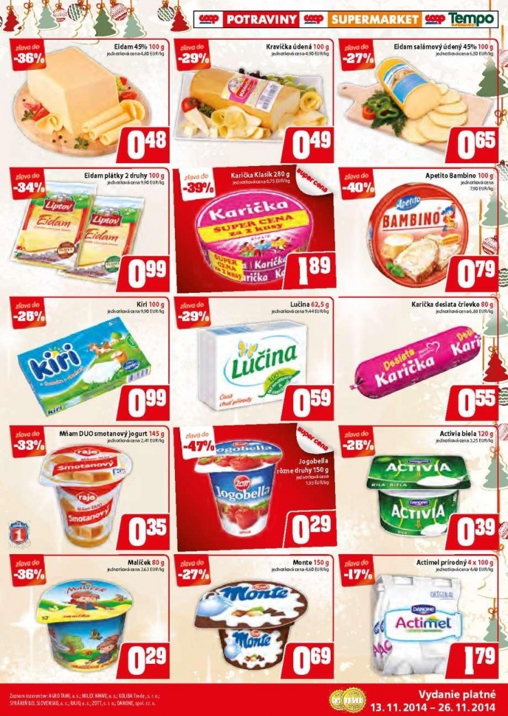 leták COOP akciový leták strana 3 leták COOP akciový leták strana 3