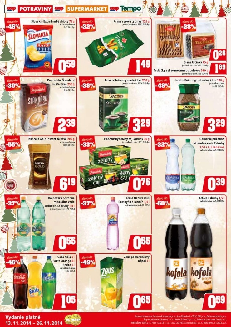 leták COOP akciový leták strana 8 leták COOP akciový leták strana 8