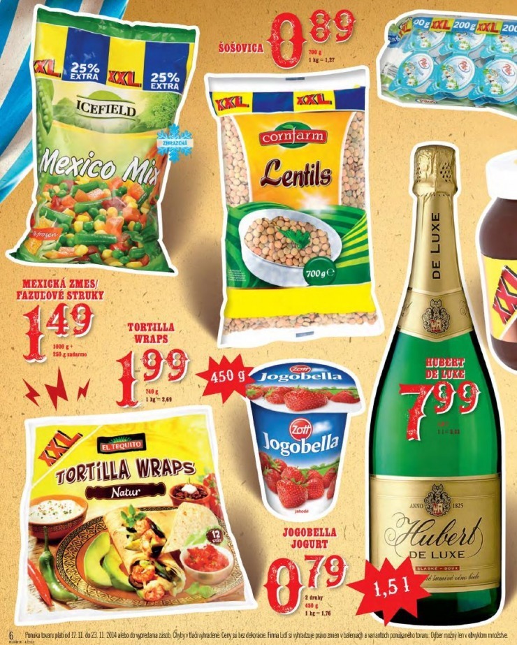 leták Lidl leták - hviezdy týždňa XXL strana 6 leták Lidl leták - hviezdy týždňa XXL strana 6